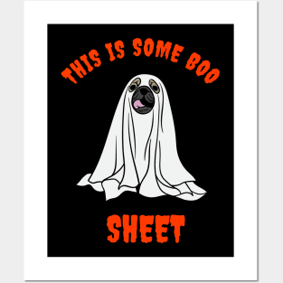 This Is Some Boo DOG Sheet HALLOWEEN Posters and Art